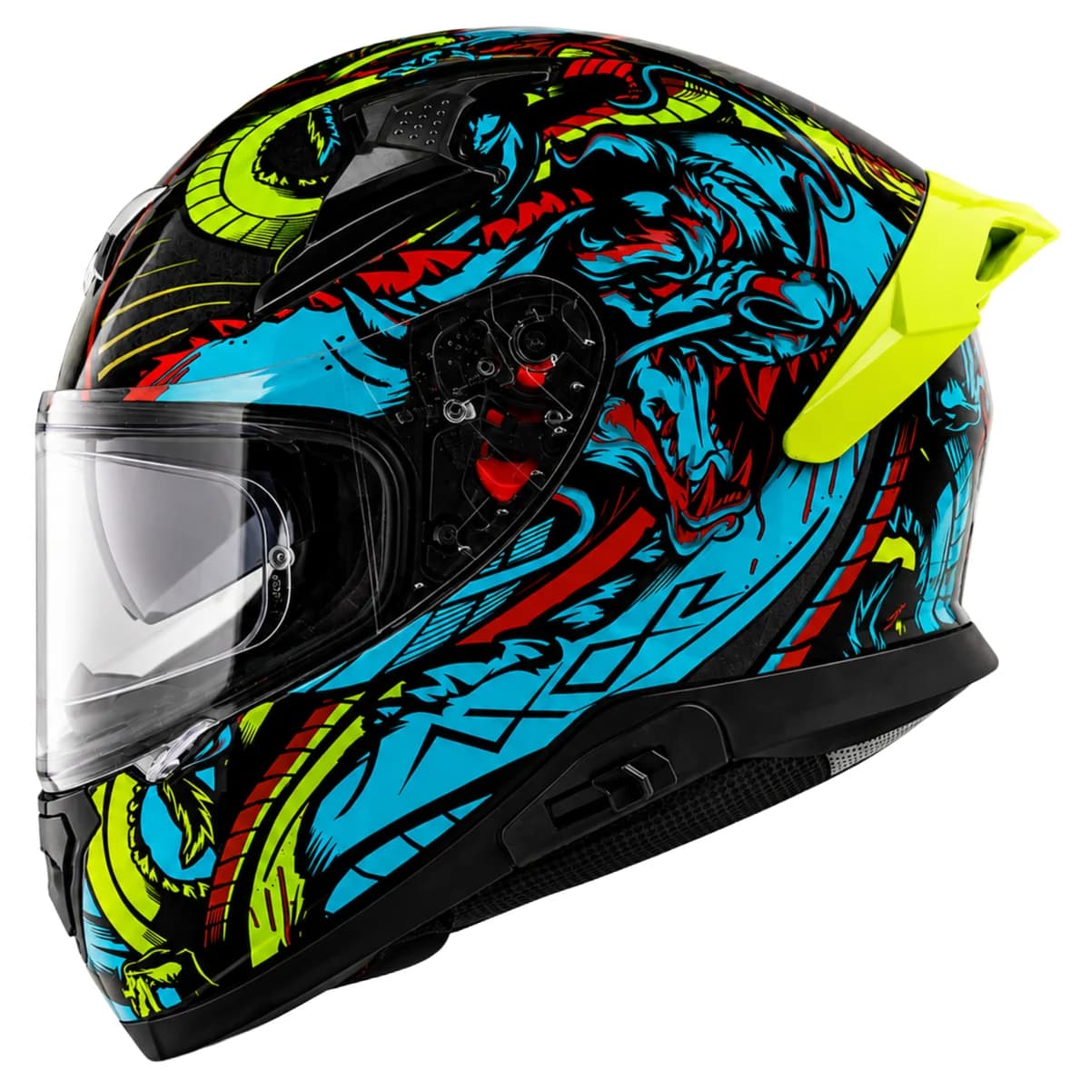 AXOR - SCRATCH - BLACK/NEON/BLUE